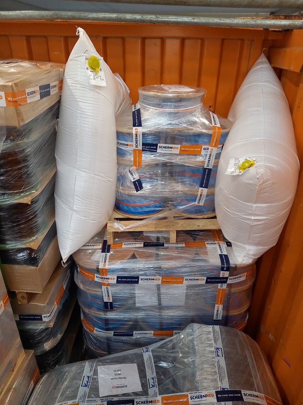 Exportproef geklemd met luchtkussens kopie